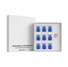 Microneedle Scalp Care Kit 9x5ML Nourishing Serum Micro Infusion Hair Treatment