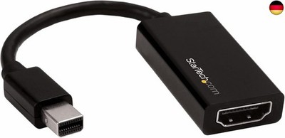 .com Mini DisplayPort auf HDMI Adapter - Aktiver mDP 1.4 zu HDMI 2.0 Video Kabel