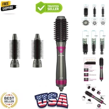 Hair Blow Dryer Brush, Salon Styler, Hot Air Hair Dryer and Volumizer Kit wit...