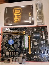 Biostar TB250-BTC Motherboard Combo With CPU, Ram, SSD, CPU Fan, Win11 Home NEW