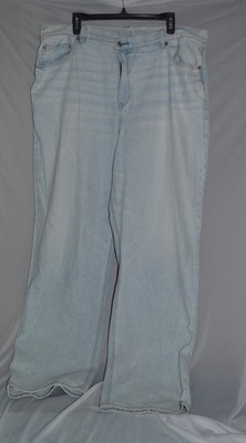 American Eagle Jeans Womens Blue  Bootcut Stretch Denim High Rise XXL