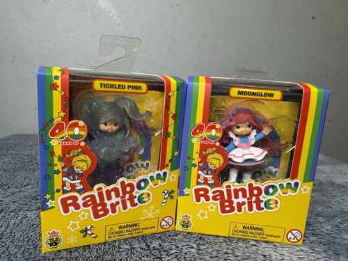 Rainbow Brite Cheebee Tickled Pink + RARE Moonglow Glows