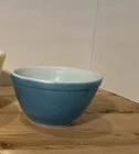 Vintage PYREX #401 Primary Blue Nesting Mixing Bowl