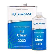 Lumabase 2000 Clearcoat Kit Includes Activator 