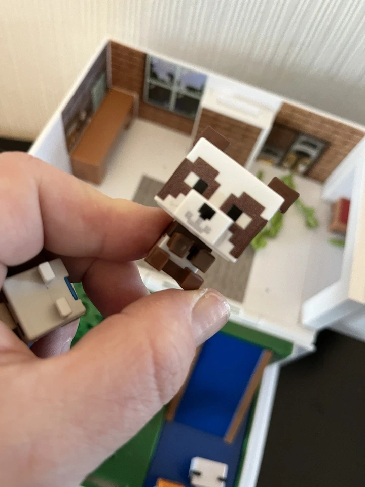 Minecraft Mob Head Minis Panda Playhouse Playset With Figures - Image 4 of 4