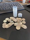 Washington Quarter Full Roll - 40 Coins - 90% Silver - Assorted years