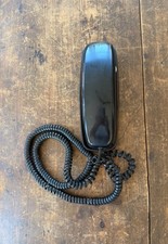 Vintage AT T 230 Trimline Black Corded Push Button Telephone Desk  Wall Memory