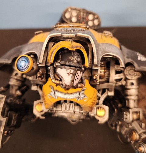 Warhammer 40k Imperial Knights BEAUTIFUL PRO PAINTED KNIGHT QUESTORIS - E25 - Picture 6 of 6
