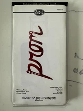 Sizzix Sizzlits Phrase, Prom Designed by Rachael Bright Med Scrapbooking Crafts