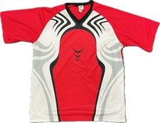 High Five Soccer Jersey Adult Large Black & White & Red