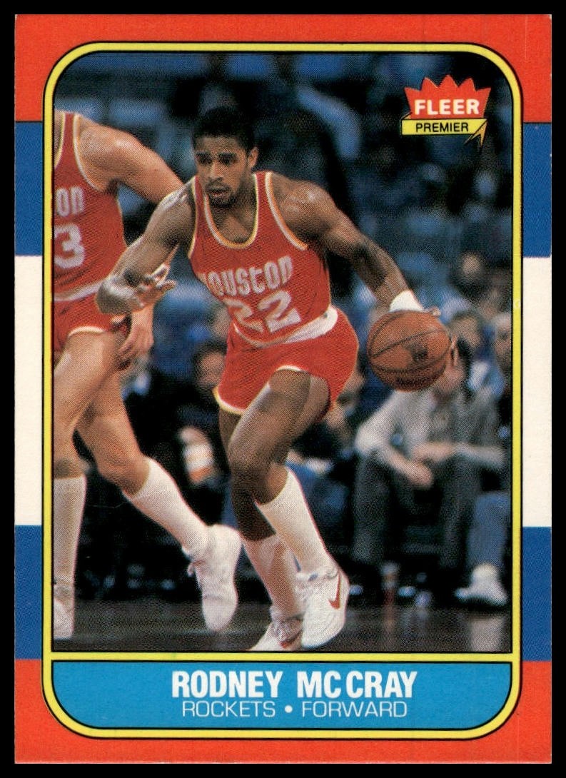 1986-87 Fleer - Rodney McCray #71 BUY 3 GET 1 FREE