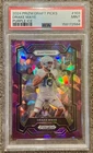 DRAKE MAYE 2024 PRIZM DRAFT PICKS PURPLE ICE ROOKIE CARD NUMBERED 134/149