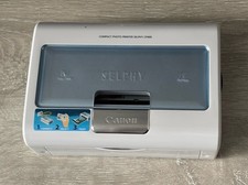 Cannon Selphy CP400 Compact Photo Printer with Manual and Power Supply