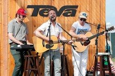 Zach Miller Toby Leaman Scott McMicken of Dr Dog perform a surpris- Old Photo