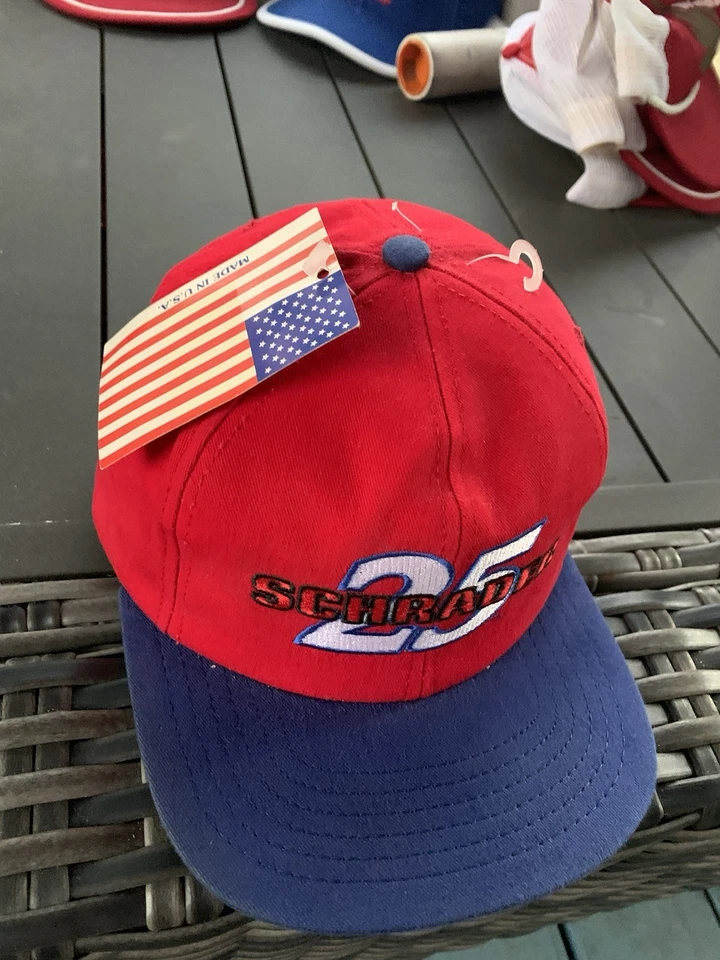 Vintage 90s NASCAR Ken Schrader Racing Snapback Hat (New W Tags) - Image 4 of 4