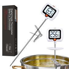 Candy Thermometer for Candy Making with Pot Clip,Best Instant Read Thermometer D