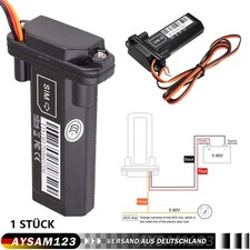 Mini GPS-Tracker Sender Echtzeit Tracking für Auto Motorrad Diebstahl Schwarz DE