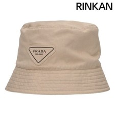 PRADA Logo Bucket Hat Women's M Used 45ae9185285da0f5632d6a555ff911f2