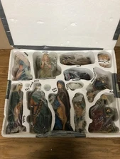 RARE Vintage Kirkland Replacement Porcelain Nativity Set Figures