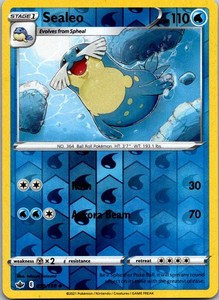Sealeo 038/198 Chilling Reign Reverse Holo Uncommon Pokémon