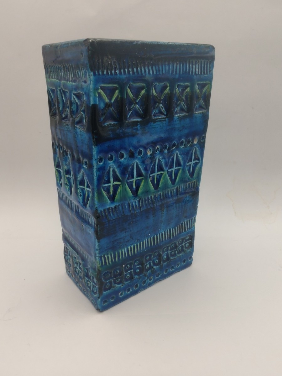 Vintage Bitossi MCM Iconic Rimini Blue 7