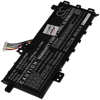 Akku für Asus VivoBook 15 M509DA Laptop 7,7V 4100mAh/31,5Wh Li-Polymer Schwarz