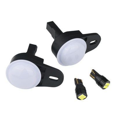 APPERFiT LED Footwell Courtesy Lights under Dash for Interior Floor White 