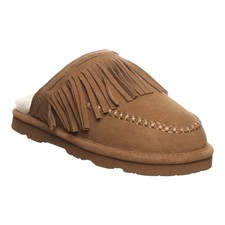 Bearpaw Briony Women's Easy On/off Slippers Hickory - 5 Medium