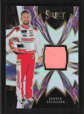 Justin Allgaier 2024 Panini Select Sparks Silver Prizm #S-JAL