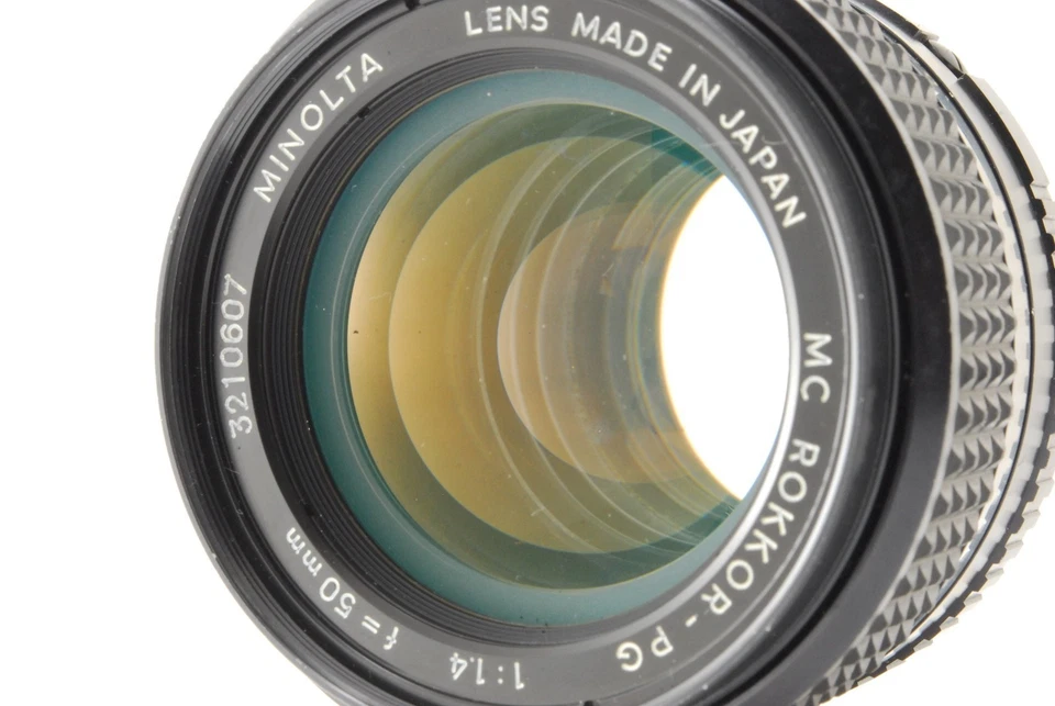 [EXC+5] Minolta MC Rokkor-PG 50mm F/1.4 MF Lens from Japan #AEHD - Image 3 of 4