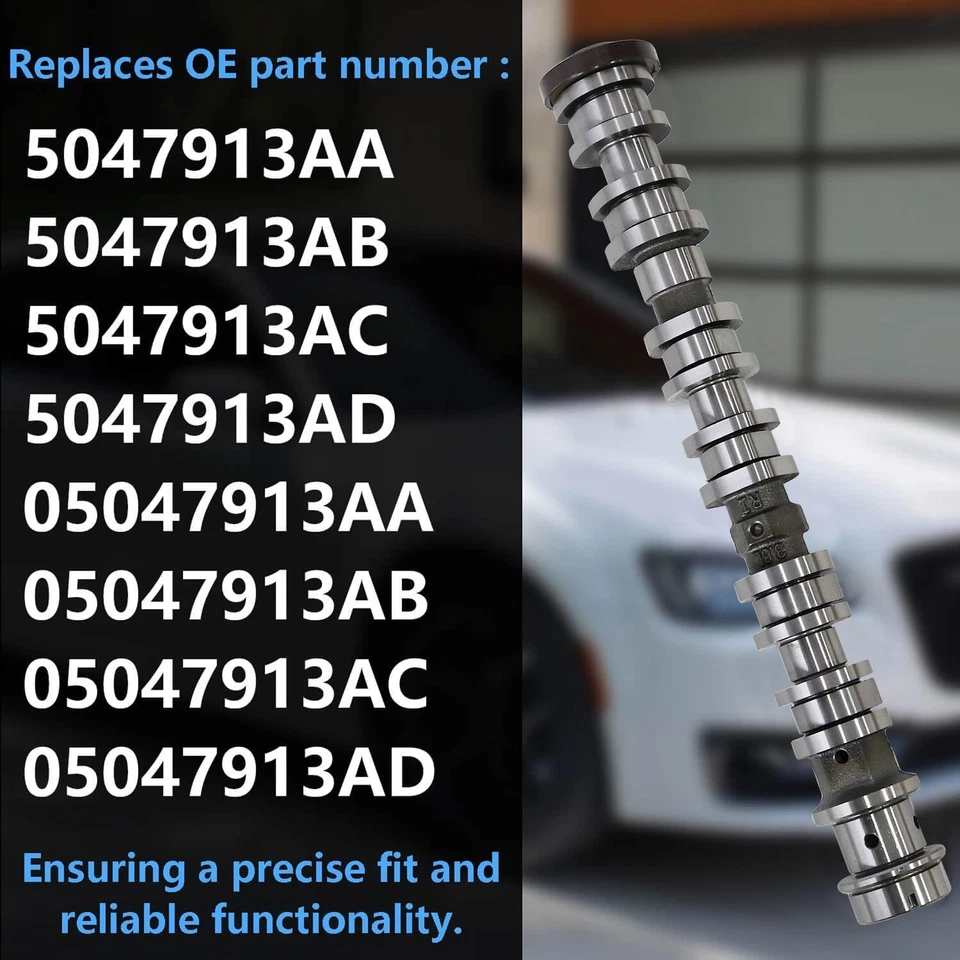 Right Intake Camshaft For Chrysler Dodge Jeep Ram 1500 3.6L 2016-2024 68661147AB - Imagem 4 de 4
