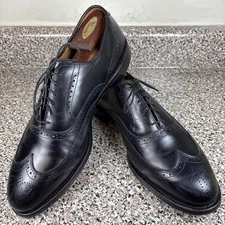 Allen Edmonds Chester 1903 Black Leather Balmoral Wingtip Oxford's Mens 13D VGUC