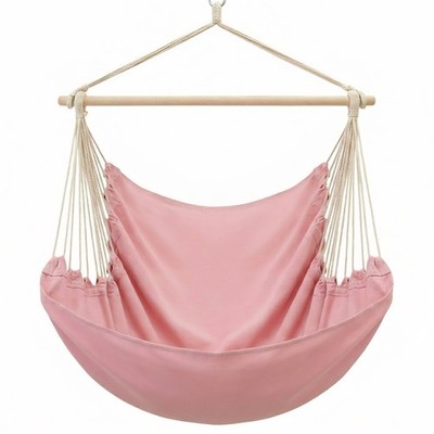 XXL Hängesessel 185x130 2 Personen Hängestuhl 360° Hängesitz Schaukelsessel Rosa