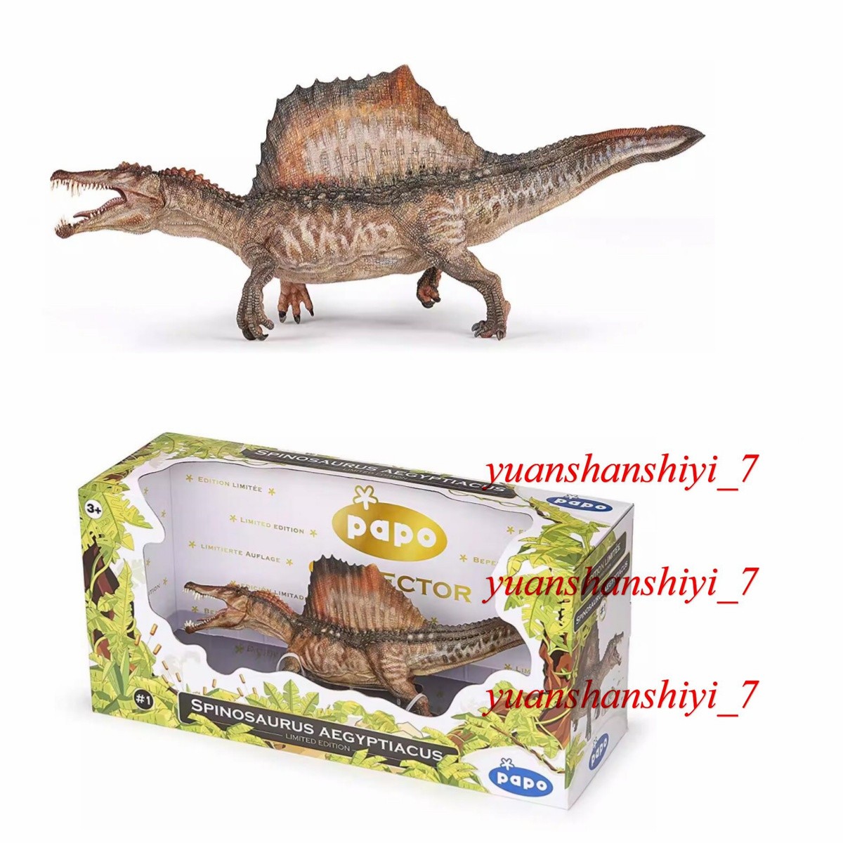 Figurine Papo Spinosaurus – Édition Limitée, Dinosaure Collection