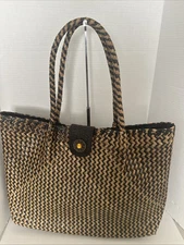 Sun N Sand Large Straw Woven Tote