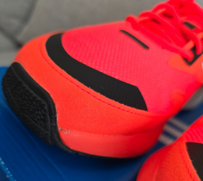 Adidas Originals ZX 1K Boost Sneakers Orange/Black - Mens 10