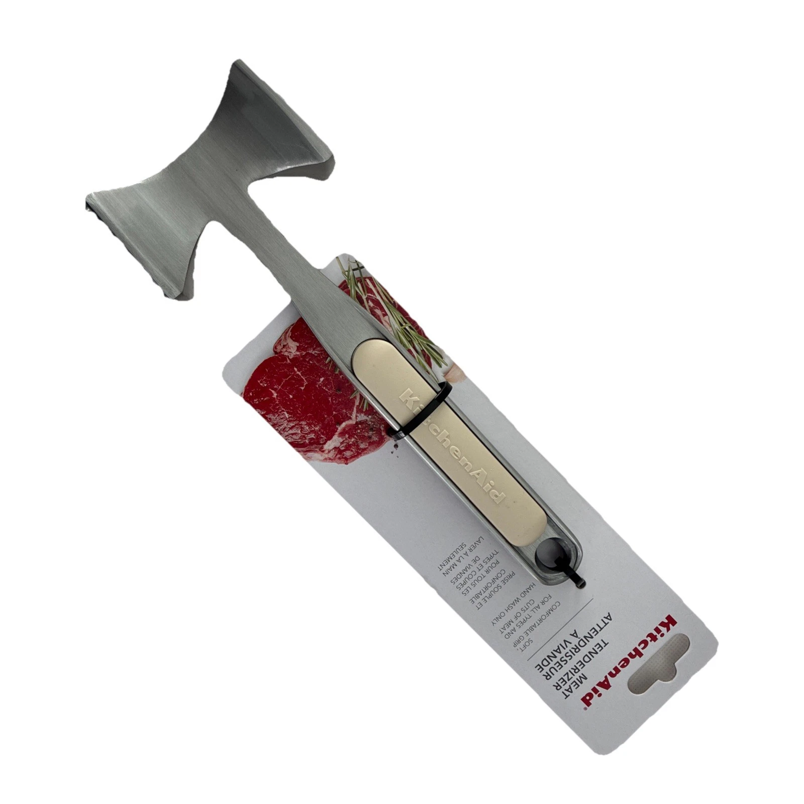 New KitchenAid Almond Cream Matte HACA Meat Tenderizer Pounder
Opens in a new window or tab
