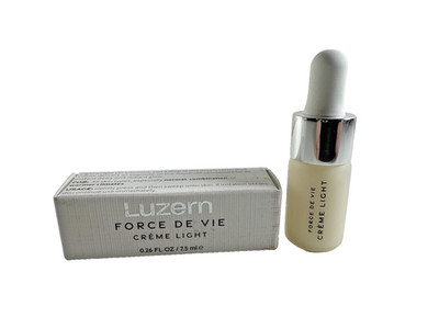 NEW IN BOX Luzern Force de Vie Creme Light - 7.5 ml / 0.26 fl oz Travel/Sample