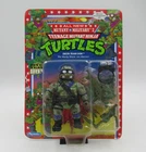 TMNT Delta Team Don 1992 Playmates Unpunched MOC Sealed Vintage Action Figure