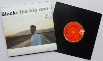 Black The Big One 7'' A&M AM468 EX/EX 1988 poster sleeve