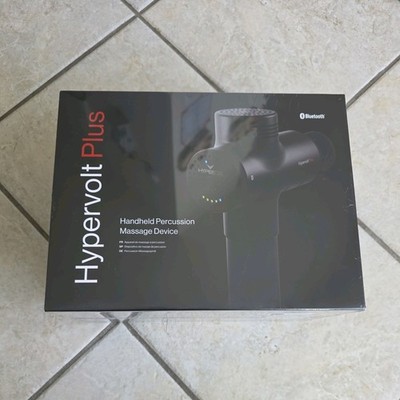 Hyperice Hypervolt Plus Percussion Massage Gun Black BRAND NEW & FACTORY SEALED!