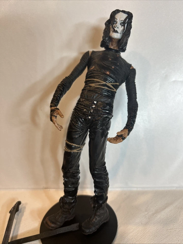 2000 McFarlane Eric Draven The Crow Movie Maniacs Action Figure Crowvision - Image 3 of 4