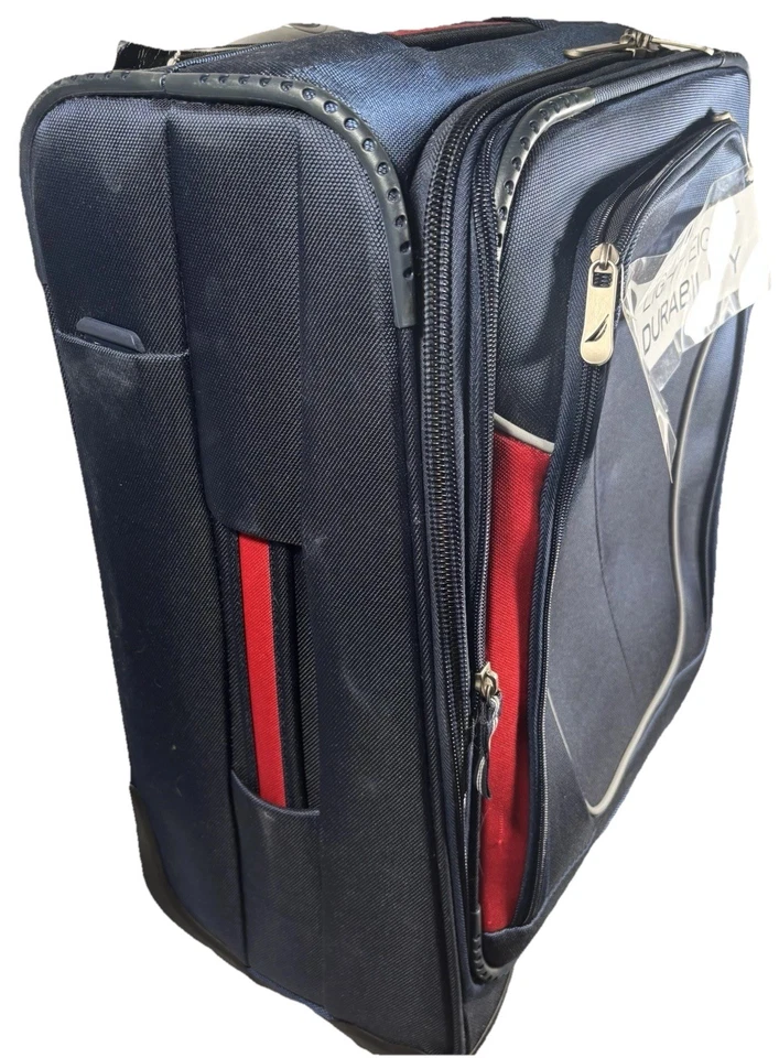 Nautica 20” Colección Byron Bay - Maleta con ruedas giratoria azul y roja nueva con etiquetas Foto 4 de 4