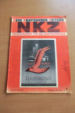 KFZ Zeitschrift v. 1943 NKZ NSU Kettenkrad Beschreibung Bilder Daten, Glühkerzen