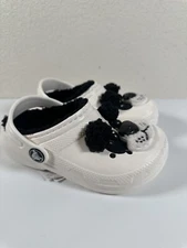 Crocs Toddler Classic Fun Lab Panda Lined Clogs