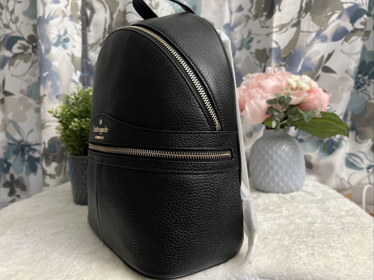 KATE SPADE: Karina Medium Leather Backpack - Ivory kate spade new york Backpack Beige Bags & Handbags for Women  main image 2