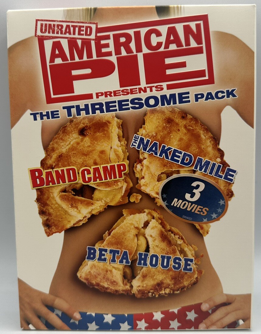 American Pie Presents: The Threesome Pack DVD 3-Disc Raunchy Comedy Unrated 2007