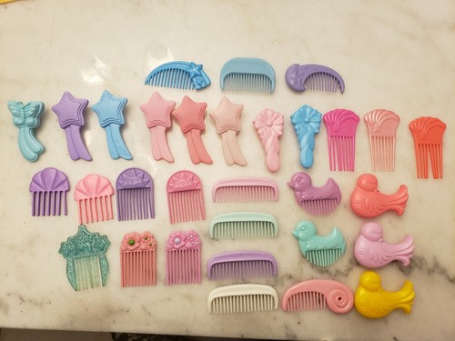 Lot Of 32 My Little Pony G1 Brushes Picks Accessories Generation 1 ...