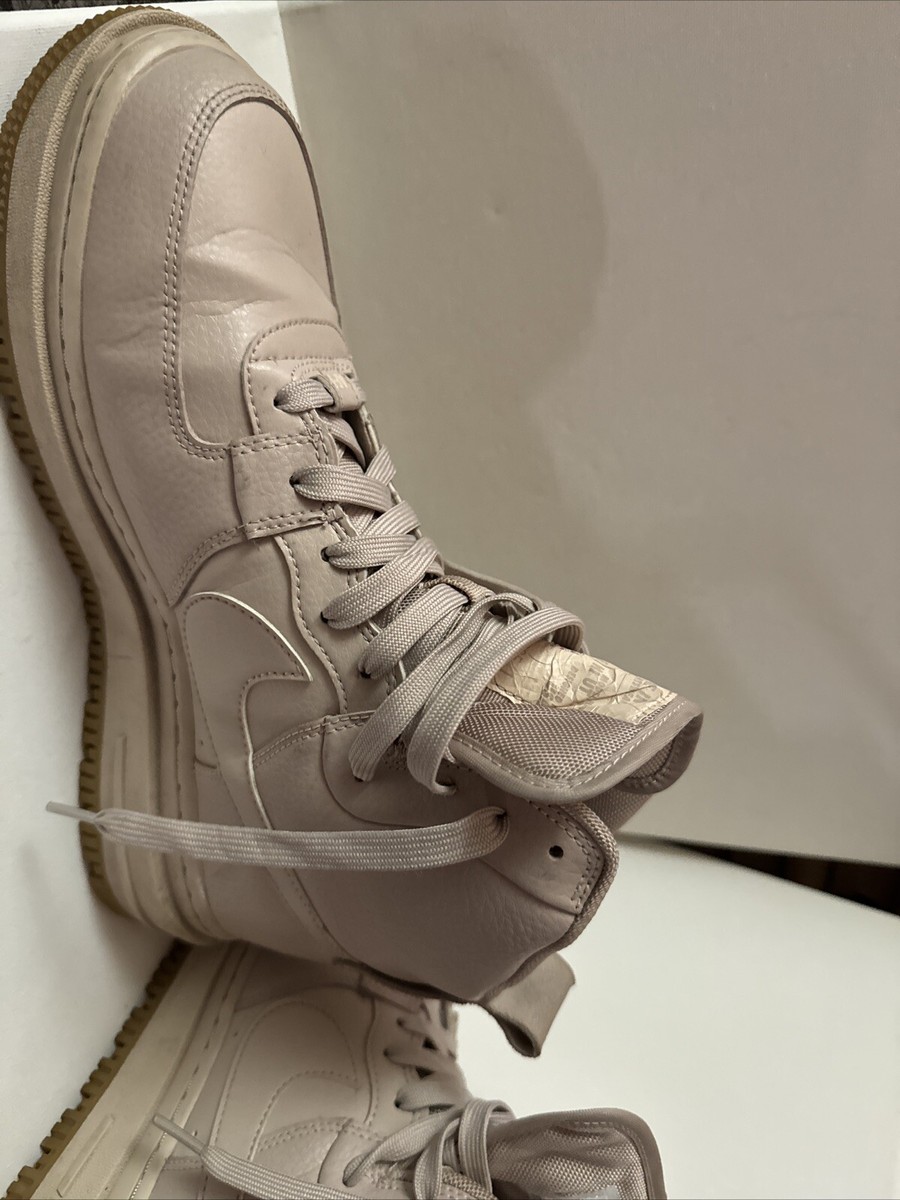 Nike Air Force Beige Nude High Top US 10w | eBay display picture 2