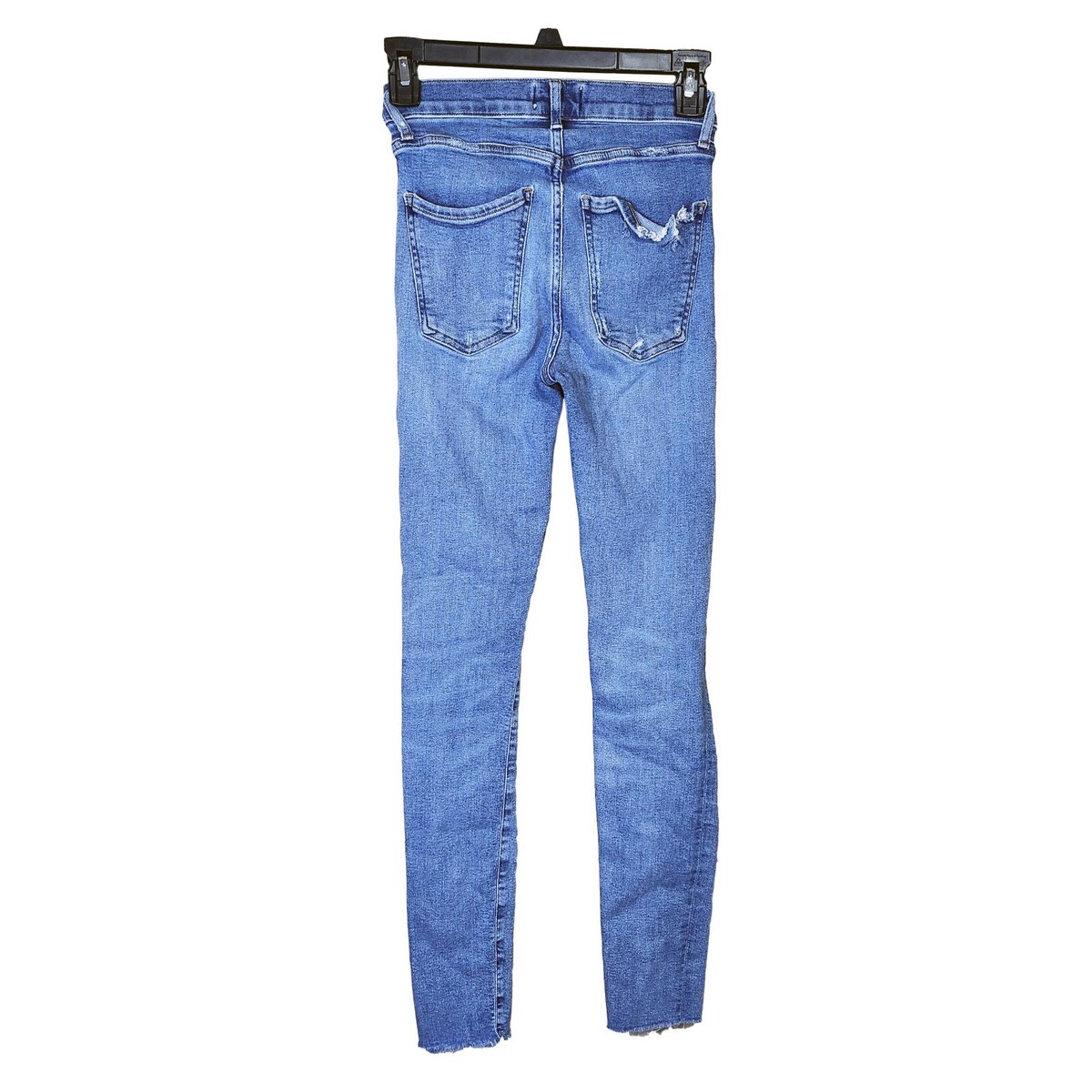 AGOLDE デニム 25インチ Agolde Skinny Jeans Size 25 Heavily Distressed | eBay